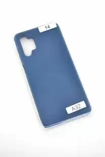 Чохол Samsung A32 5G Silicon Original FULL №14 Dark blue (4you)