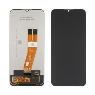 LCD Samsung A025 (U/ A/ V/ G) с черным тачскрином Service Pack 163*72 (М)