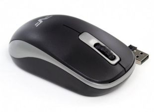 Мышь беспроводная Frime FWMO-220BG (1200dpi) Black/grey