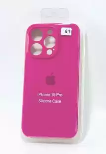 Чохол iPhone 15Pro Silicon Case original FULL Camera №61 hibiscous (4you)
