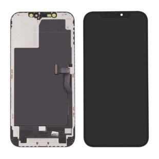 LCD iPhone 12 Pro Max з чорним тачскрином + дисплейна рамка 60Hz (без помилки) ZY-IN CELL FHD (M) 