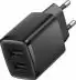 МЗП-USB Baseus Compact Charger 2USB/10.5W EU CCXJ010201 Black