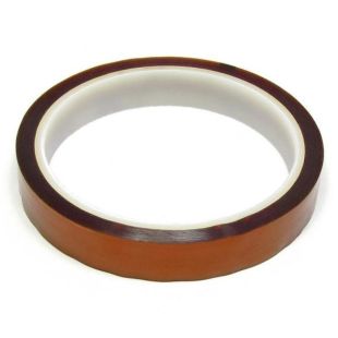 Термоскотч каптоновий 15mm, коричневий max t300 гр (К) 