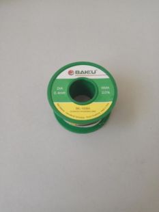 Припій котушка Baku-10004 0.4 мм 40 g (Sn 97%, Ag 0.3%, Cu 0.7%, rma 2%) (М)