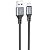 Usb-cable Micro USB HOCO X86 2.4A 1m (круглий) Black