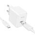 СЗУ-USB HOCO CS11A 1 Usb+кабель Type-C White (блістер)