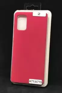 Чохол Samsung A71/A715 Silicon Original FULL №2 Rose red (4you)