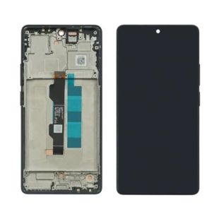 LCD Xiaomi Redmi Note 13 Pro (4G) із чорним тачскрином + корпусна рамка IPS (M)