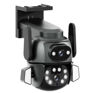 IP-камера Q821 уличная (2 камеры) Black