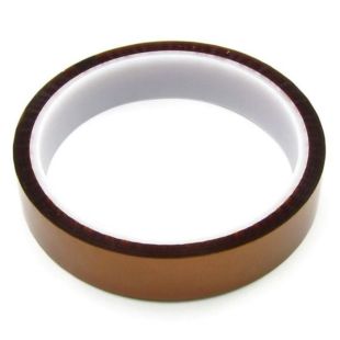 Термоскотч каптоновий 20mm, коричневий max t300 гр (К) 