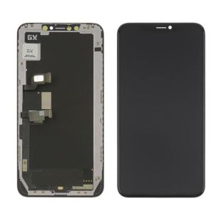 LCD iPhone XS Max з чорним тачскрином + дисплейна рамка (GX - OLED) без упаковки (M)