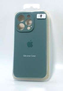 Чехол iPhone 15Pro Silicon Case original FULL Camera №68 viridian (4you)