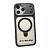 Чехол iPhone 17ProMax Silicon Armor MagSafe Holder Grey