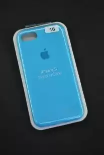 Чохол iPhone 7 /8 Silicon Case original FULL №16 royal blue (4you)