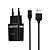 МЗП-USB HOCO C12 Smart 2.4A 2 Usb + кабель iPhone 5 Black