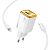 СЗУ-USB HOCO N52 PD+QC3 3A (1 Usb,1 Type-C) + кабель Type-C/Lightning White