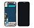 LCD iPhone 11 с черным тачскрином + дисплейная рамка GX-IN CELL без упаковки (M) 