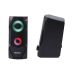 Акустика Maxxter  CSP-U002RGB 2.0 (6 Bт) (подсветка) Black