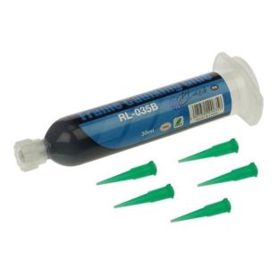 Клей полиуретановый Relife RL-035B, чёрный, 30ml, в шприце, быстросохнущий (М) 