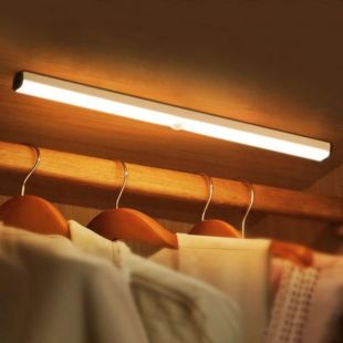 LED светильник 020-3 с датч движ и освещ, АКБ, в алюм корп, серебристый 20 см 3W (М) - Цена Недели!