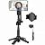 Держатель выдвижной для Selfi Monopod HOCO K27 Pro Black