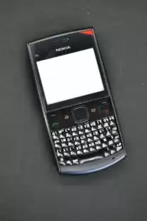 Корпус Nokia X2-01 AAA чорний повний з кн.  "Акційна ціна"