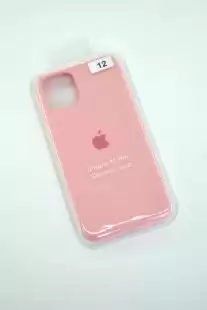 Чохол iPhone X/XS Silicon Case original FULL №12 salmon pink (4you)