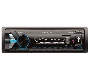 Автомагнитола CYCLONE MP-1067 (Micro USB, Micro SD, цифровые часы, 1DIN,12 мес гарантия)