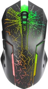 Миша провідна MARVO M207 (ігрова, Led) Black