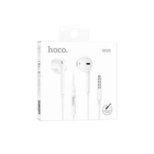 Гарнітура HOCO M101 (мікрофон,круглий шнур) White