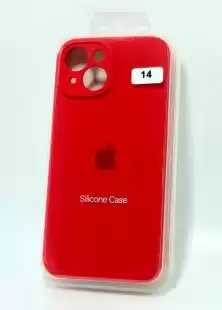 Чохол iPhone 13 Silicon Case original FULL Camera №14 red (4you)
