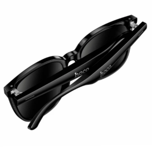 Очки солнцезащитные Hoco DI87 Max с Bluetooth-аудио black (M) - Цена Недели!