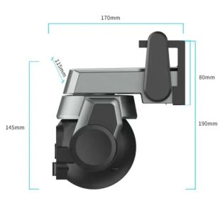 IP-камера Q812 4MP уличная с подсветкой Black