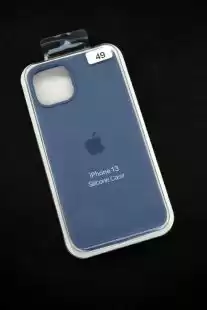 Чохол iPhone 13 Silicon Case original FULL №49 navy blue (4you)