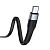 Usb-cable Micro USB HOCO X34 Surpass 2.4A 1m (плоский) Black