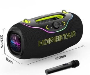 Портативна колонка HOPESTAR A6 Club 200W Black