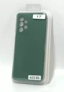 Чохол Samsung A33(5G) Silicon Original FULL №17 Dark Green(4you)