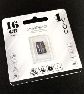 Micro SD 16Gb 4you Class10 без ад. (UHS-1)