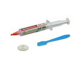 Термопаста в шприце Relife RL-407 розовая 20g теплопроводность 6 W/mK (M)