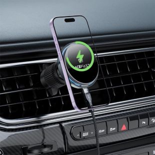 Holder ACEFAST D61 (magnetic, с БЗУ) Grey