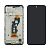 LCD TECNO Spark 30C (KL5n) із чорним тачскрином + корпусна рамка (М)
