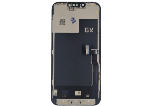 LCD iPhone 13 Pro із чорним тачскрином + дисплейна рамка GX OLED (М) 