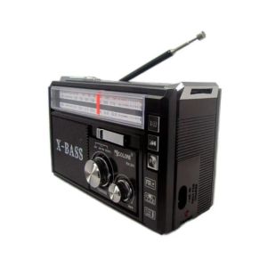 Радиоприемник Golon RX-381BT (USB+SD) Black