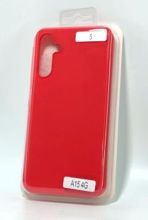 Чохол Samsung A15(4G) Silicon Original FULL №5 Red (4you)