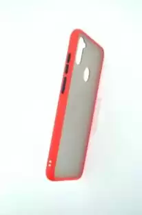 Чохол iPhone 6 / 6S Silicon Gingle Matte red / black 