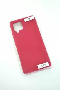 Чохол Samsung A42 5G Silicon Original FULL №2 Rose red (4you)