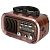 Радіоприймач Golon RX-BT628 (USB+SD) Brown
