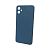 Чехол Samsung A05(4G) Silicon Soft Silky №6 Blue (4you) "Акционная цена"