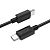 Cable Type-C/Type-C HOCO X73 1m (круглый) Black