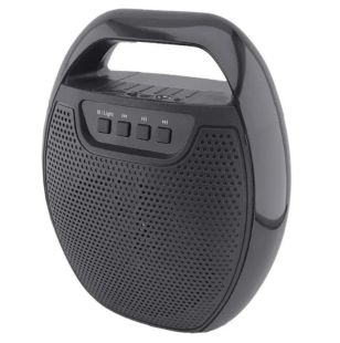 Портативная колонка ESS-209A (USB+SD+Bluetooth+FM+дисплей+1-динамик) Black
